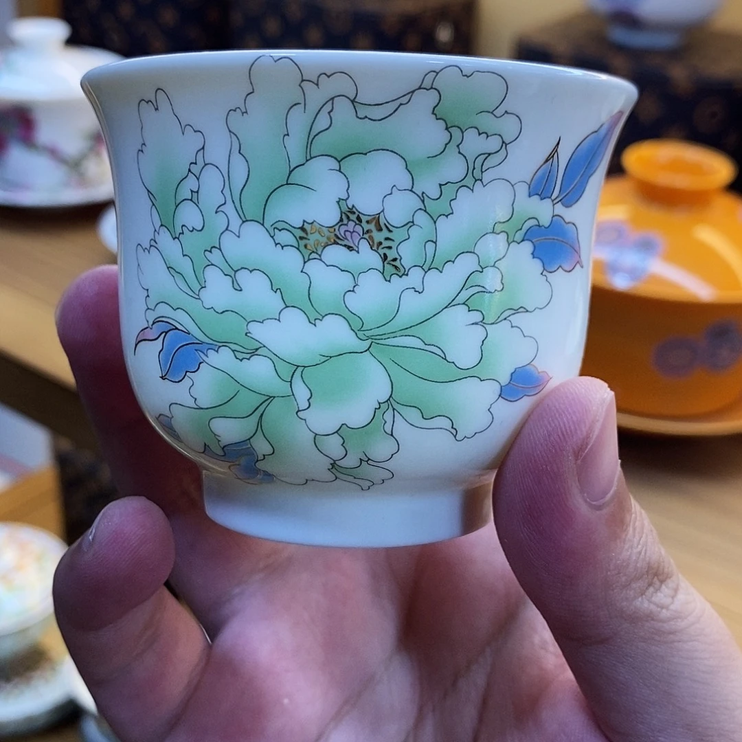 盖碗里的水煮开后放