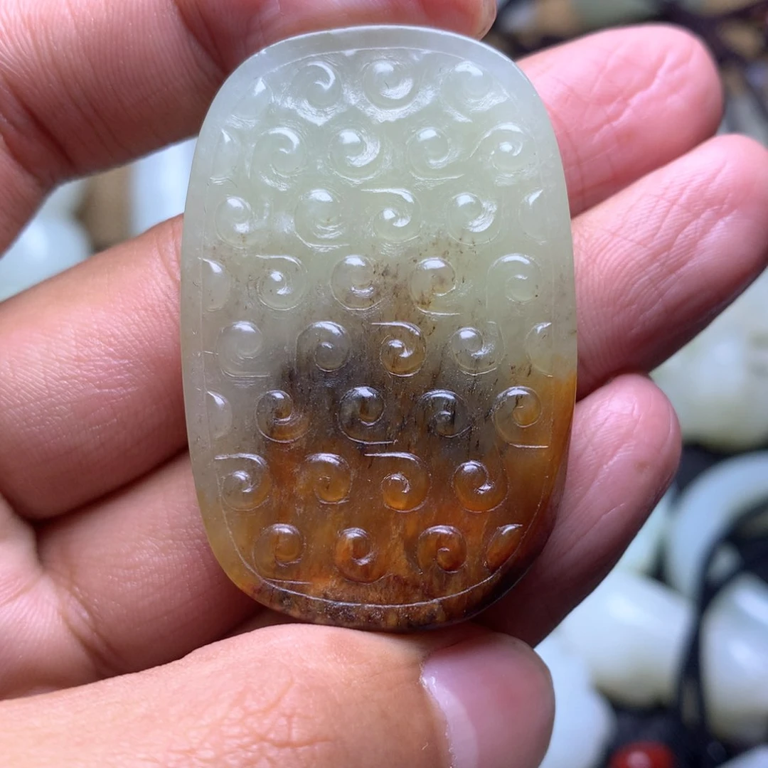 和田玉挂件未镶嵌