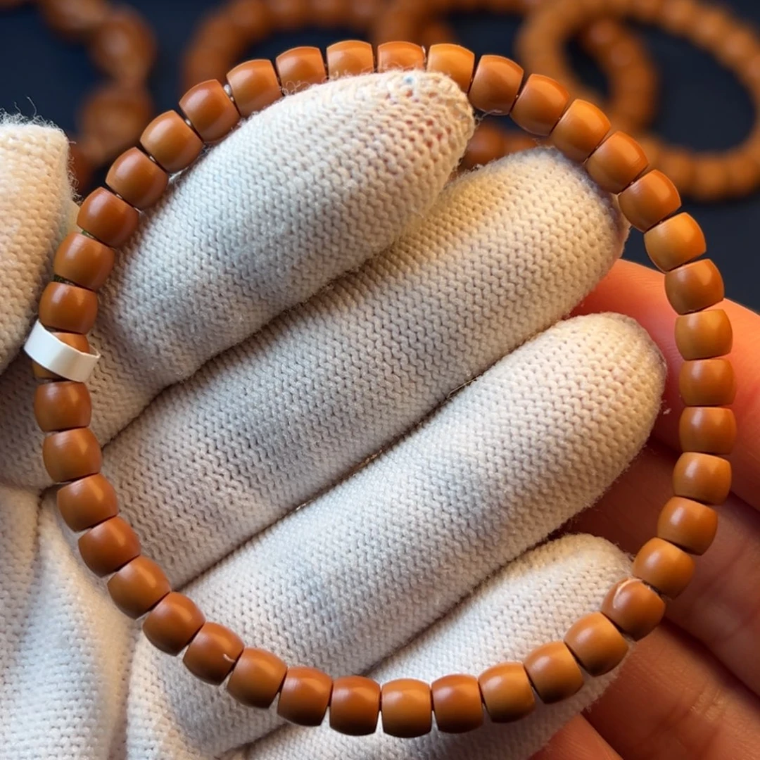 手串/手链橄榄核橄榄核尖直切单圈0.57cm