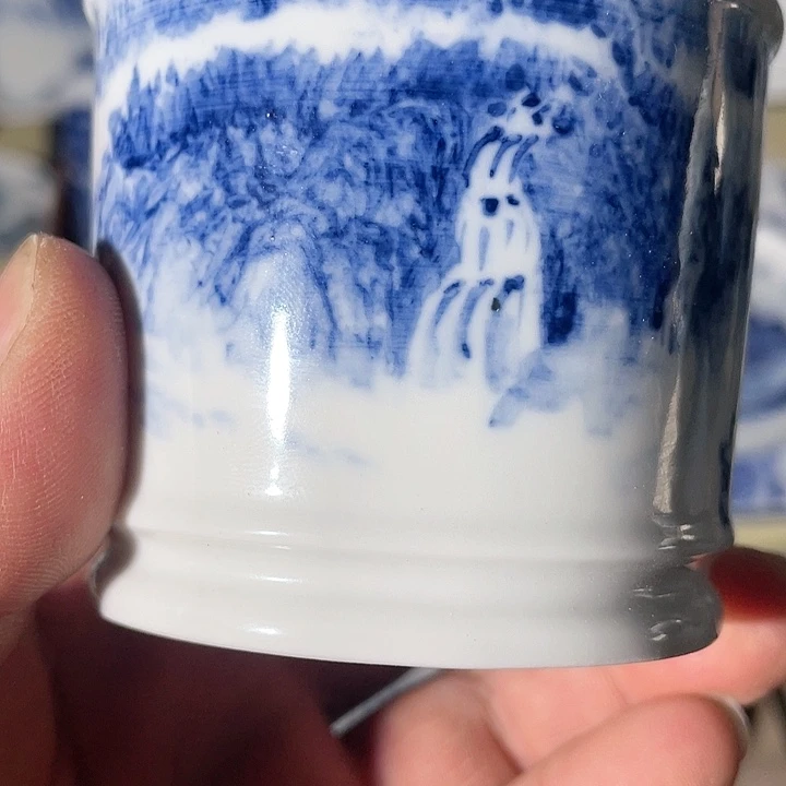 瓷片虫*景德镇瓷器手工手绘