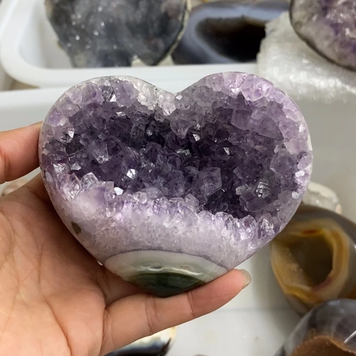 珠宝半成品未镶嵌紫晶9