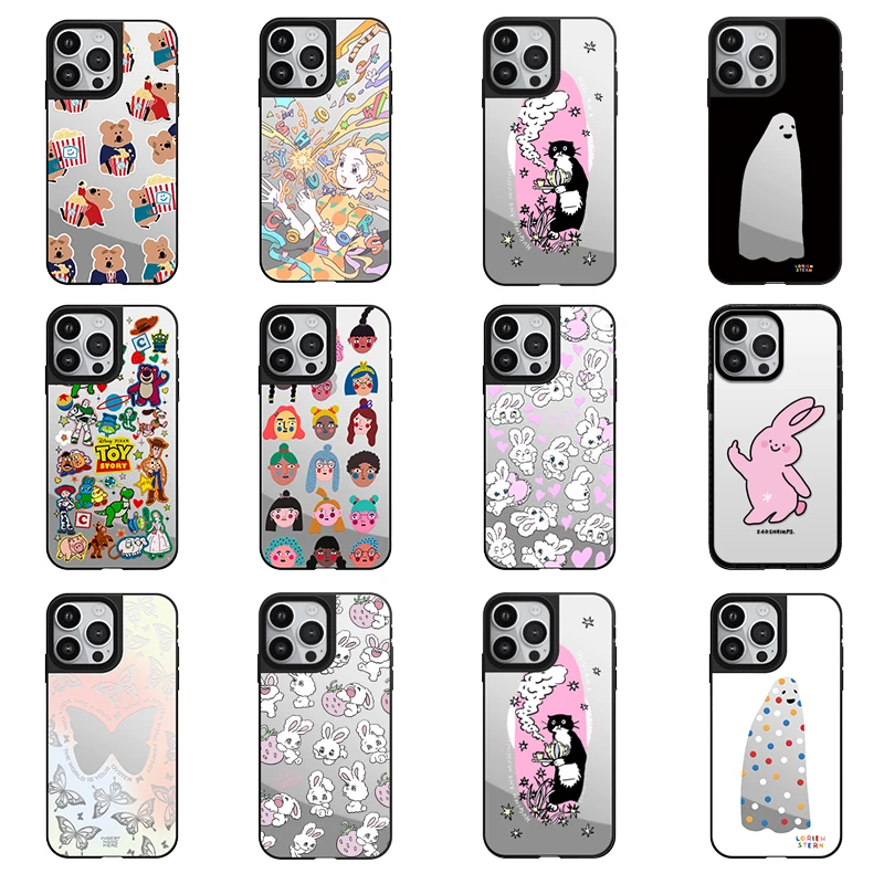 【超高版镜面经典集合1】适用iPhone16/12苹果13promax手机壳14pro