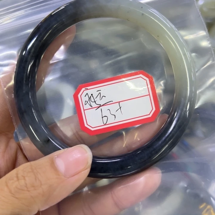 永***念蛇纹石玉合金手镯