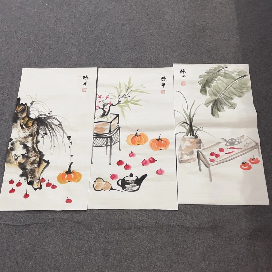 国画D国画作品单幅任发一张