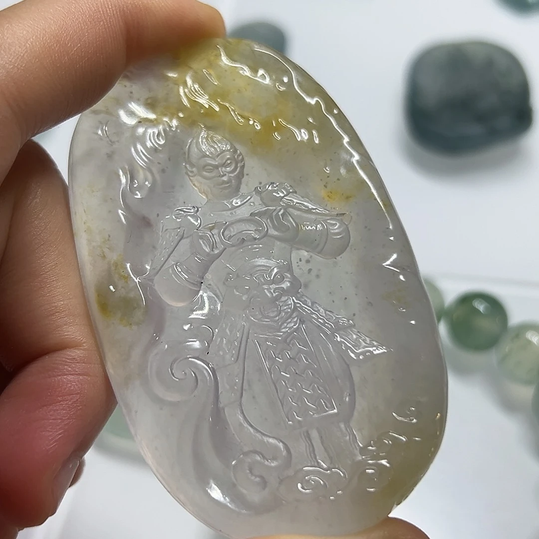 未镶嵌定制翡翠挂件