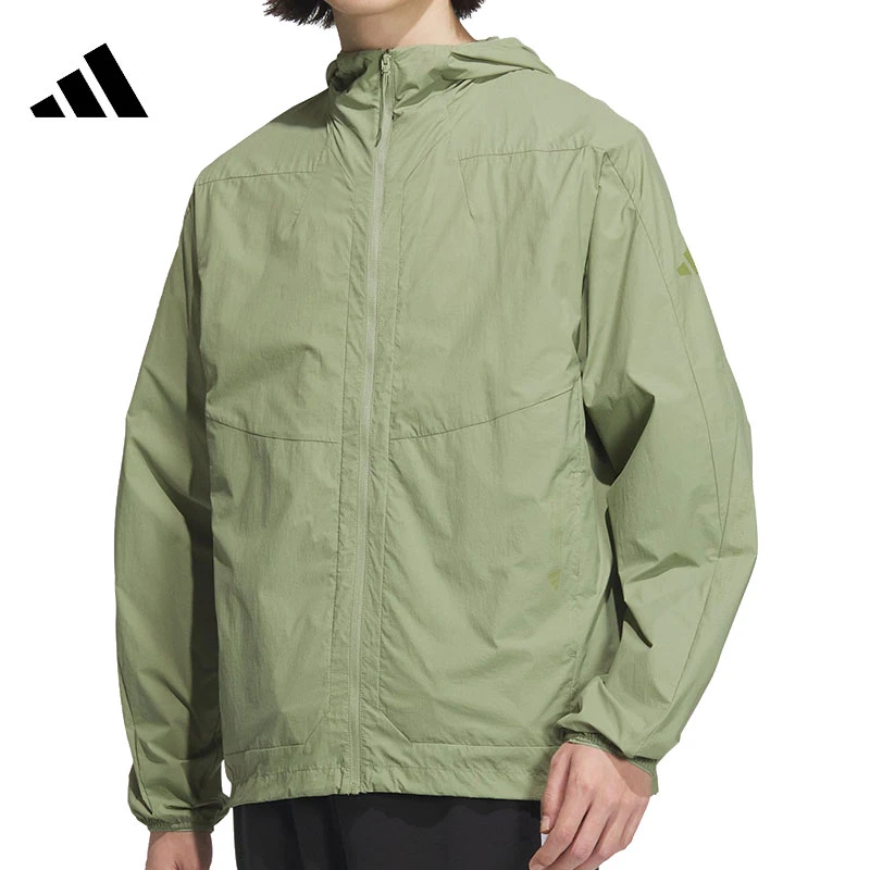 【夏日户外】adidas阿迪达斯男子运动休闲夹克外套JZ8403