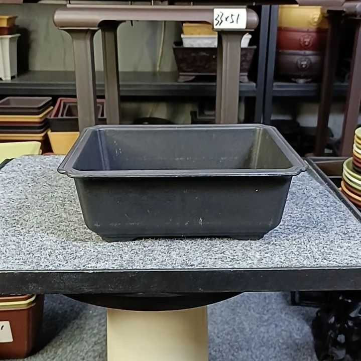 100只乌黑色20cm小号马槽盆