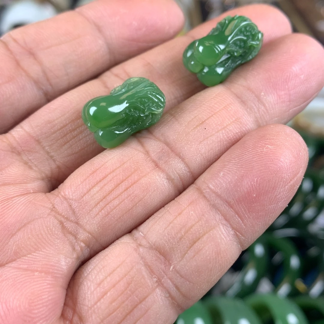 和田玉（碧玉）未镶嵌颈饰