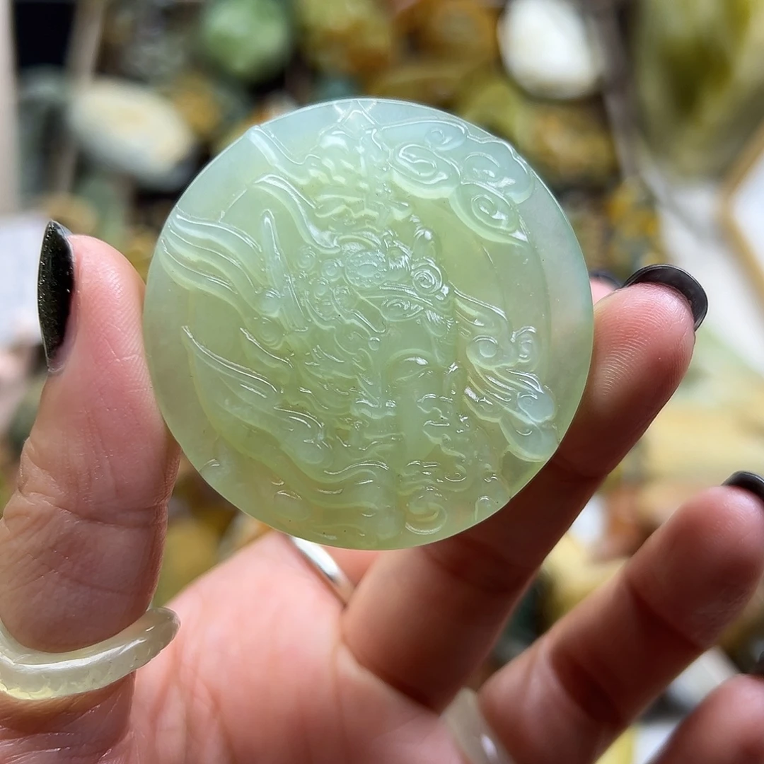 未镶嵌岫玉颈饰岫玉一念