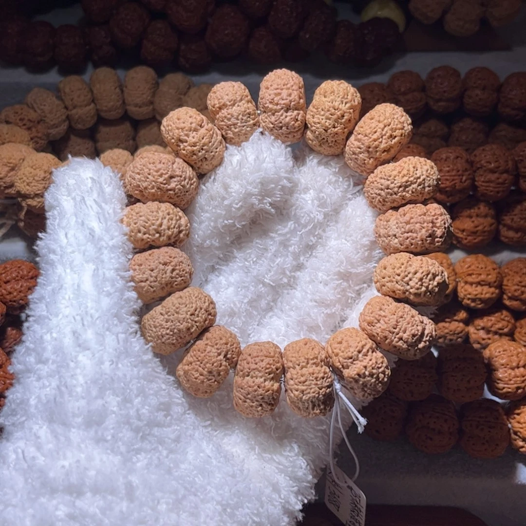 金刚菩提手串夹板菠萝蜜25尺寸