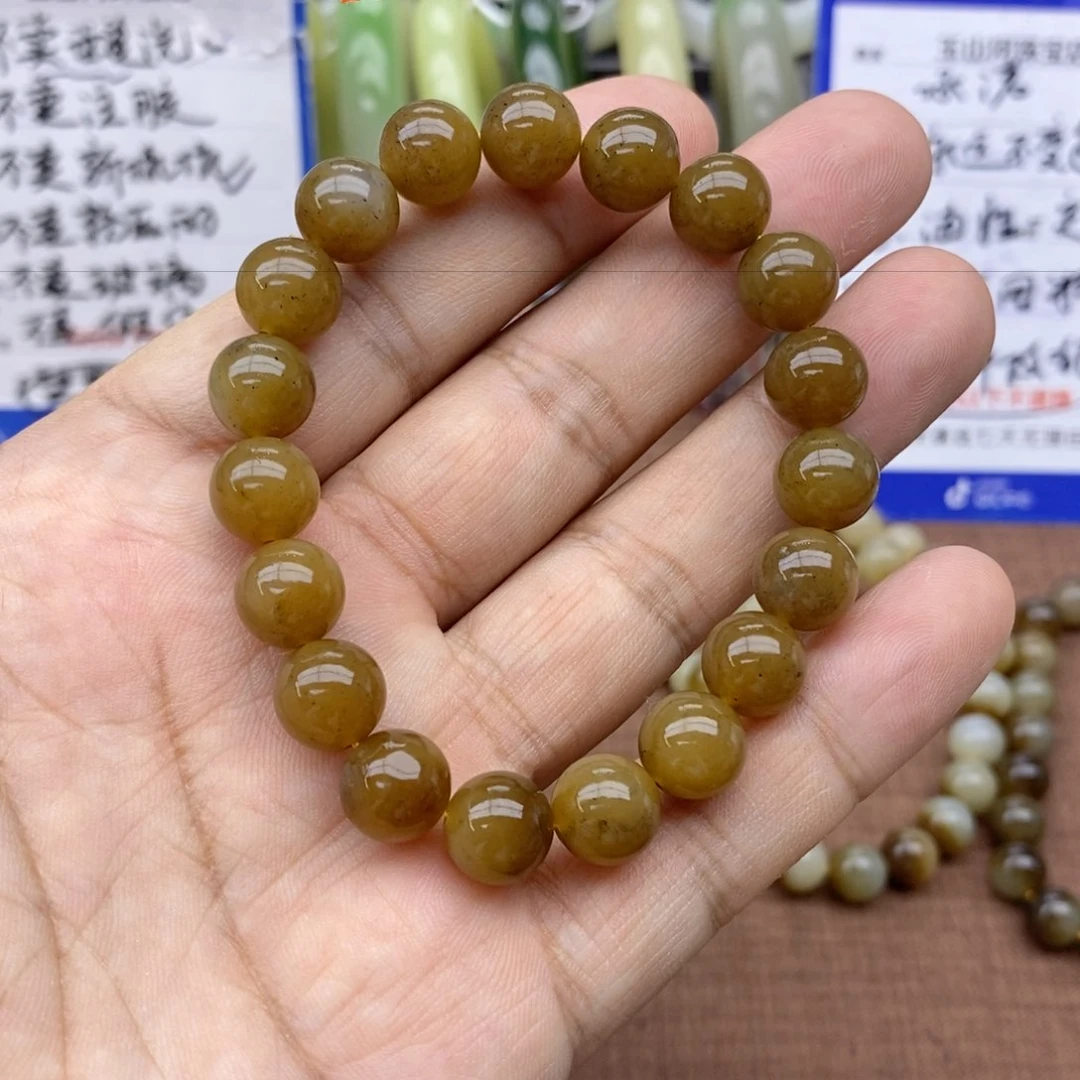 未镶嵌手串和田玉卡10