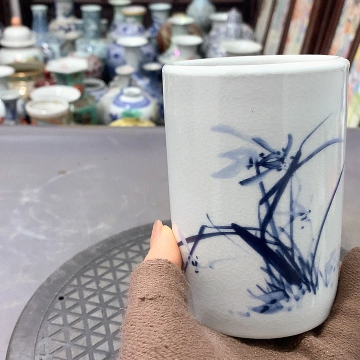 陶摆件博古架陶瓷摆件