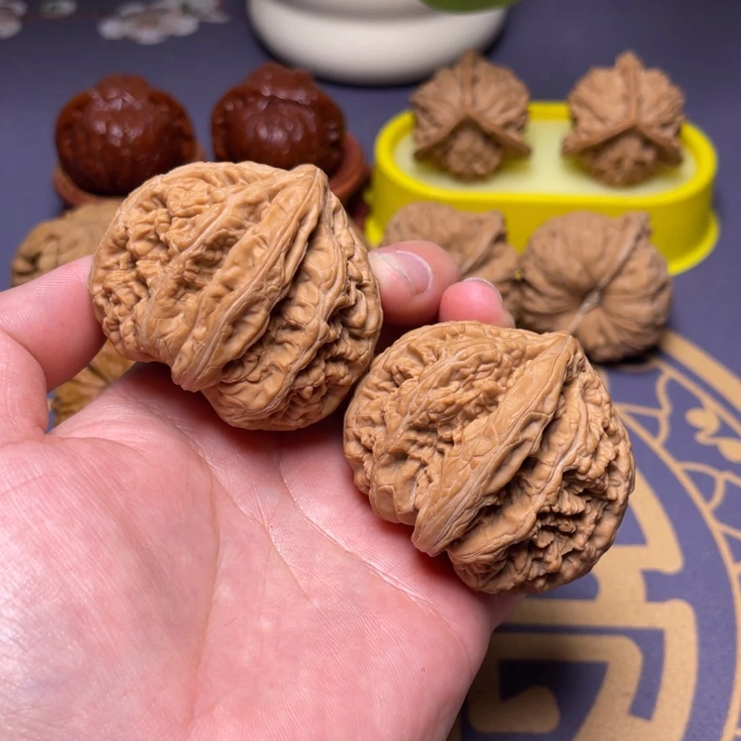 文玩核桃把件48大粗筋全品