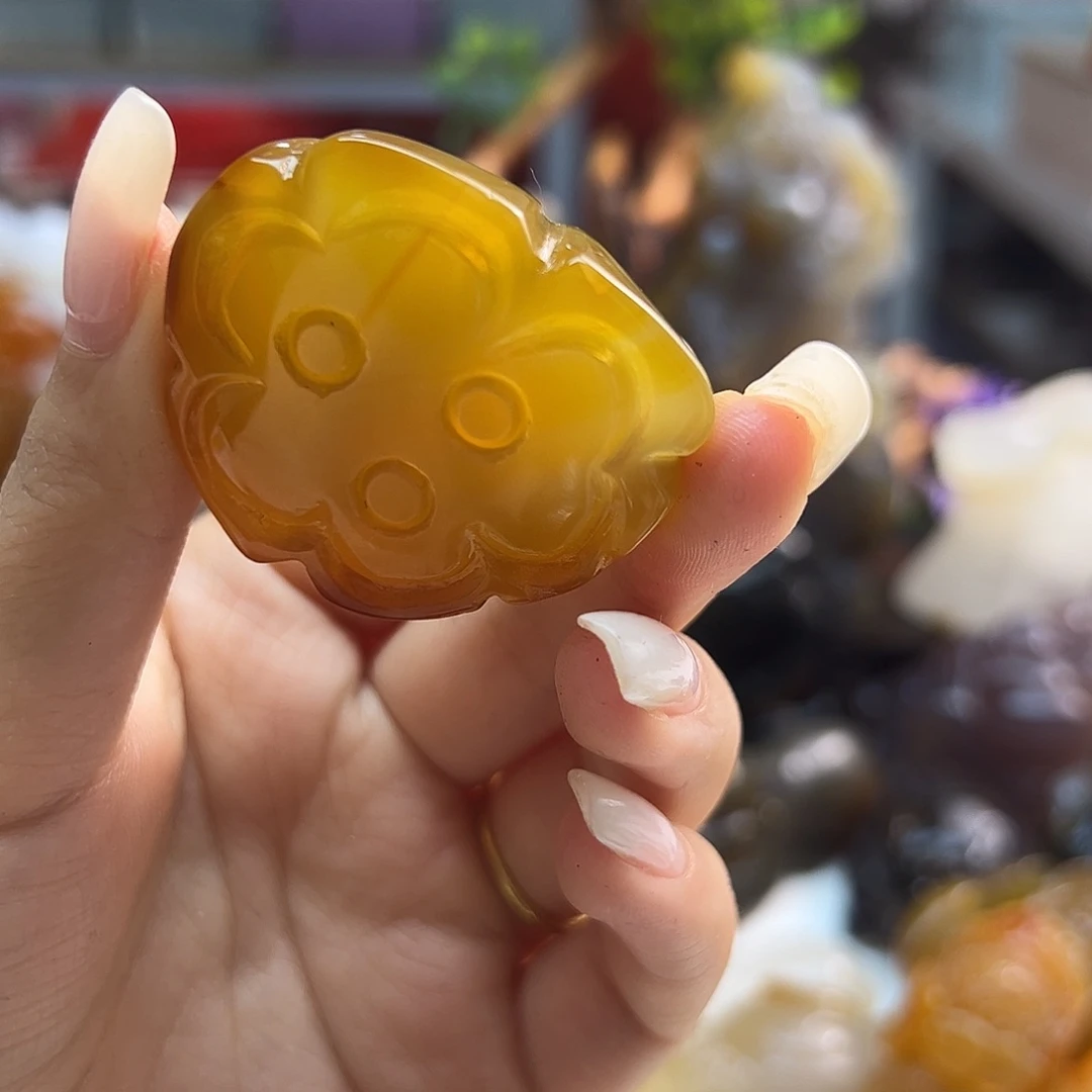 玛瑙/玉髓未镶嵌吊坠(不含链)