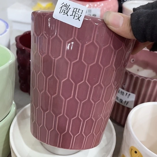 多肉绿植陶瓷花盆9:9包邮