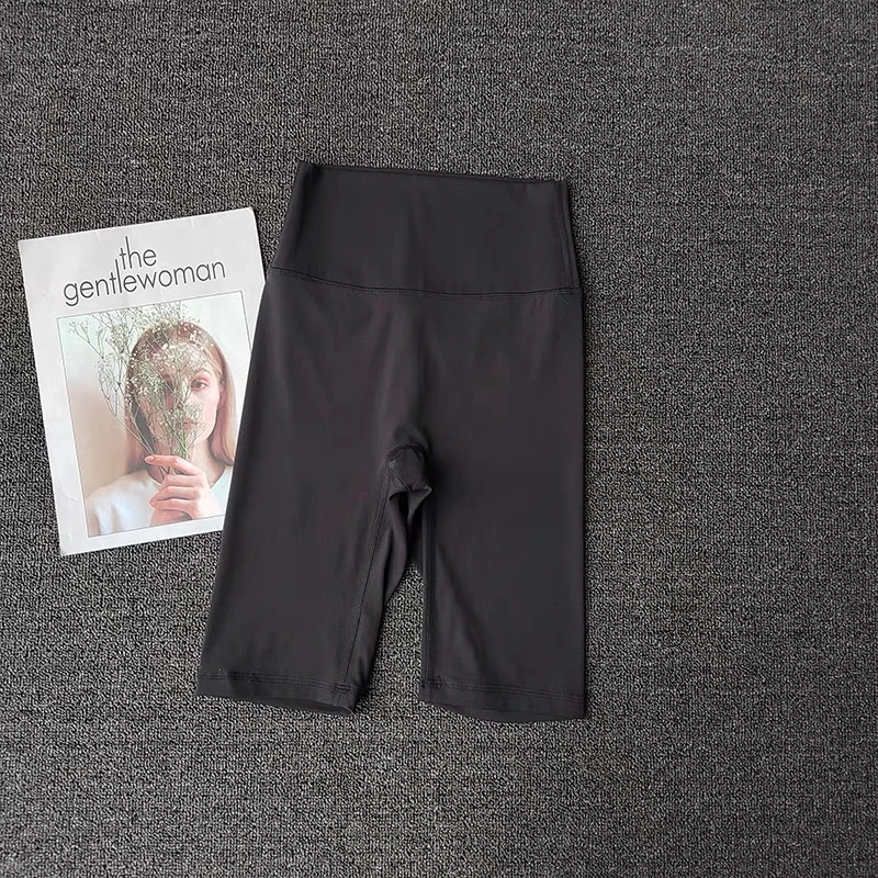 瑜伽裤女五分裤运动短裤紧身高腰健身裤跑步骑行裤夏鲨鱼裤女