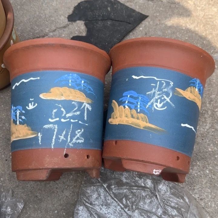 紫砂花盆特价清仓