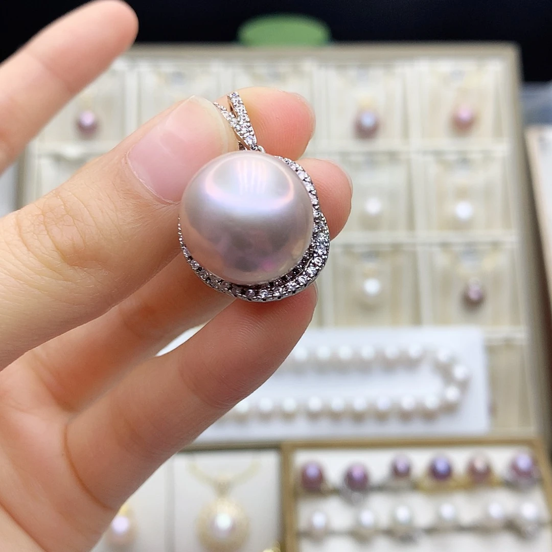 淡水珍珠颈饰合金