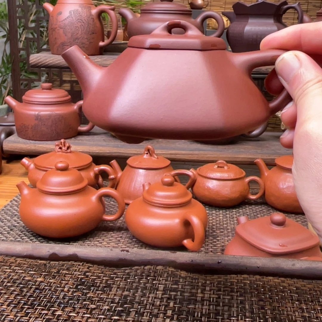 茶壶紫砂宜兴原矿紫砂手工制170