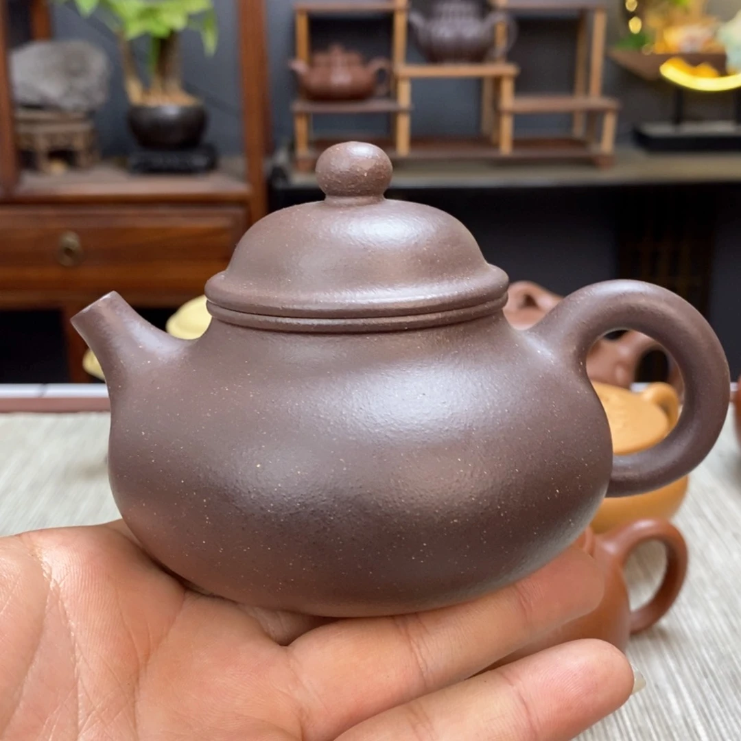 紫泥茶壶容量240毫升