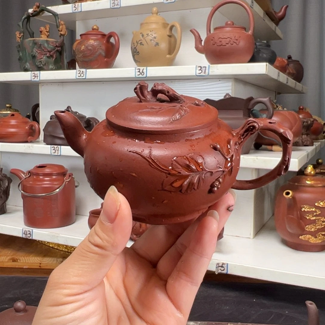 茶壶紫砂原矿紫砂壶