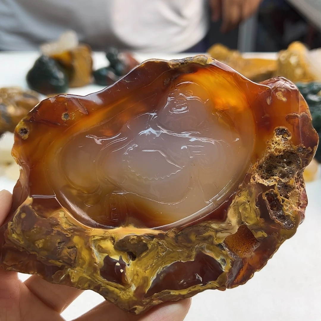 玛瑙/玉髓未镶嵌颈饰