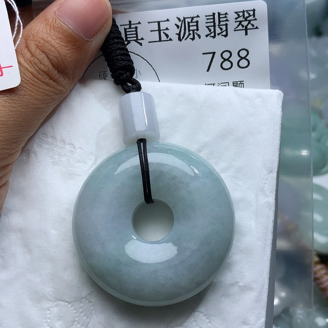 翡翠未镶嵌颈饰788