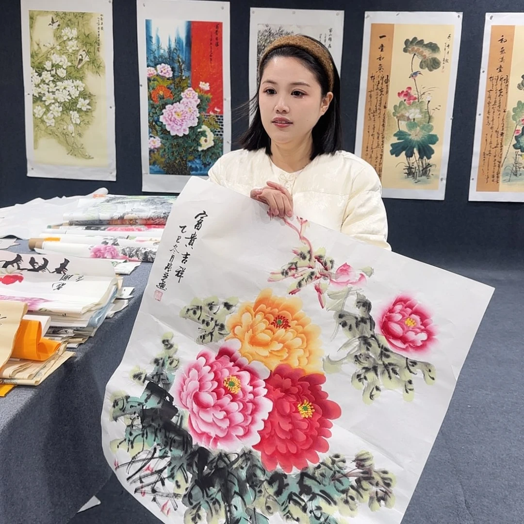 国画超级好看的一幅国画作品