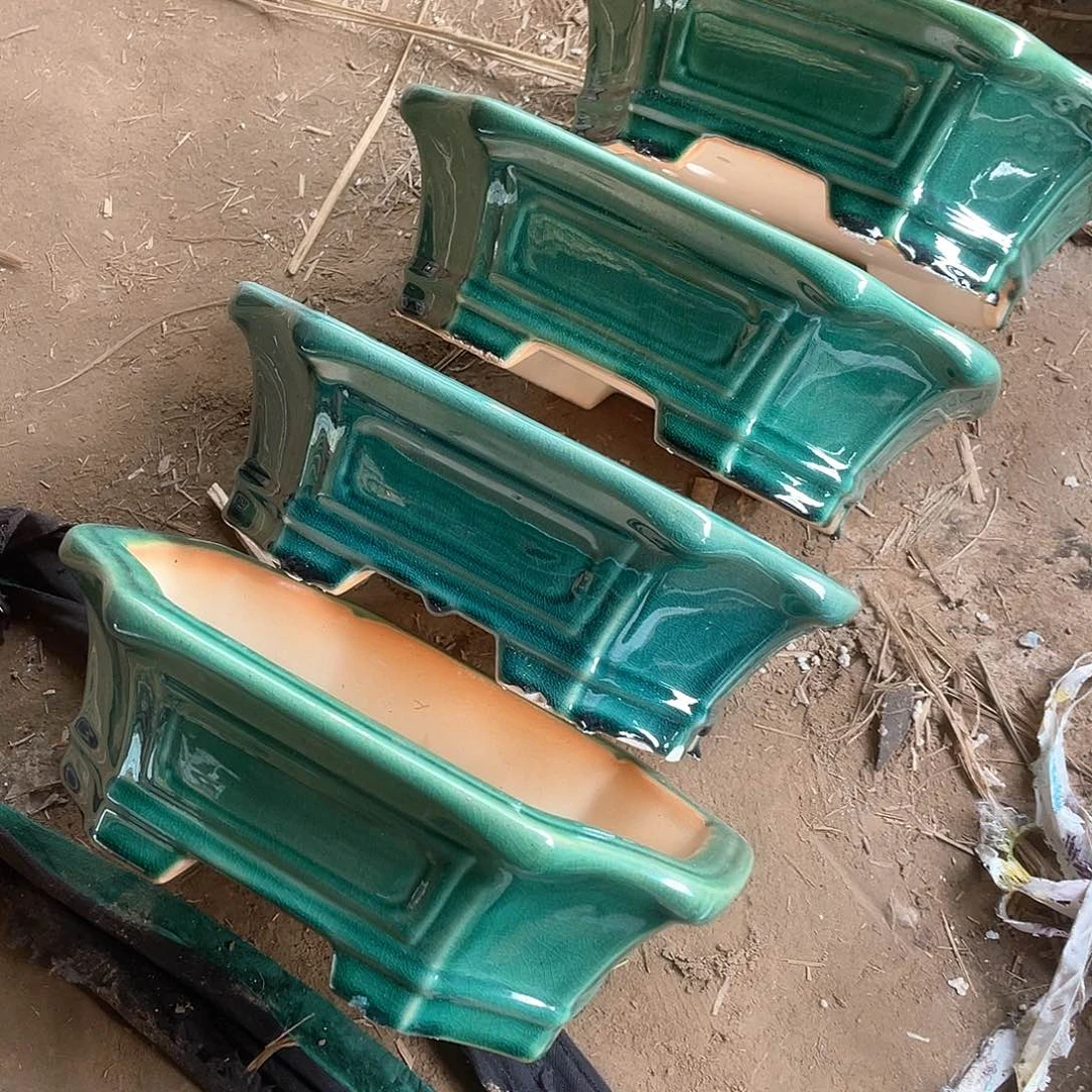 微瑕处理紫砂一组四只