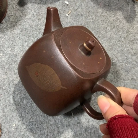 茶壶紫砂陶瓷摆件爱好者摆件