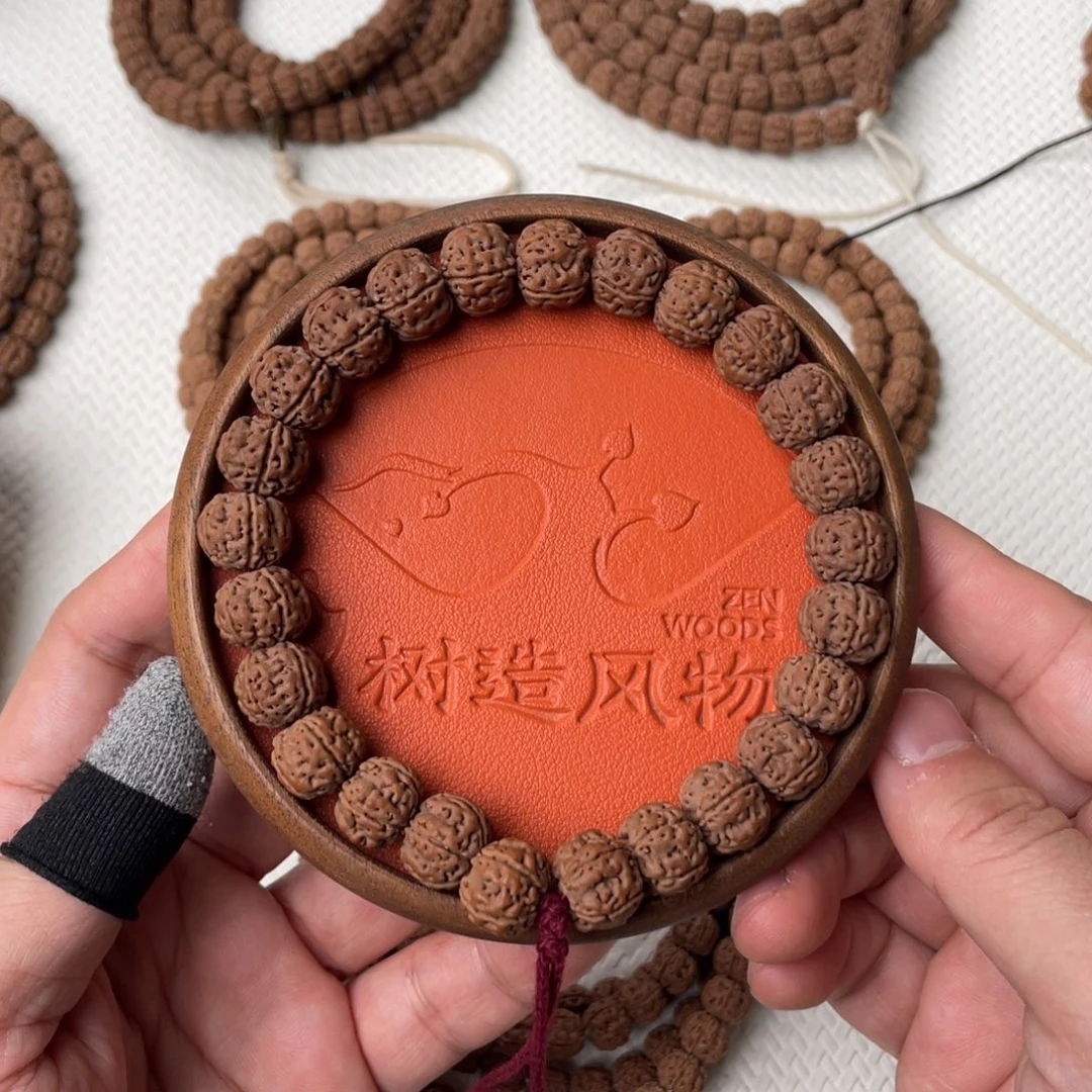 金刚菩提手串稀有大尺寸老树王手持尺寸14