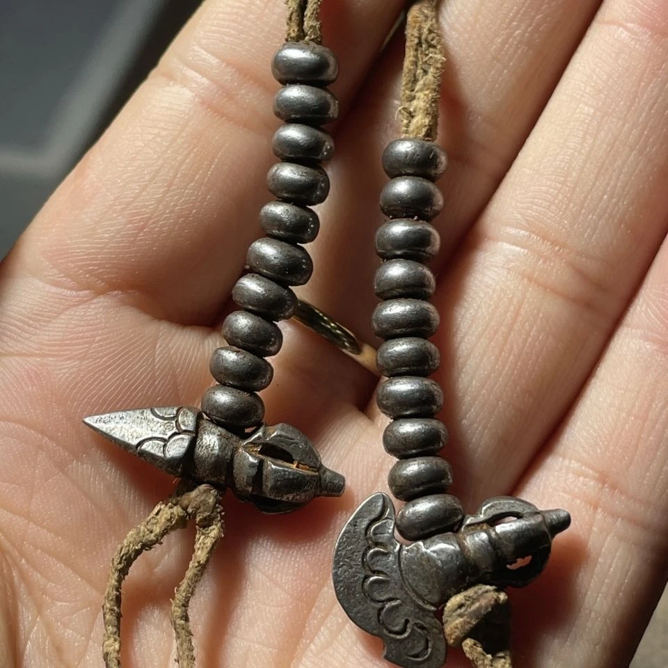 藏地文化老寒铁计数器精工制作传承工艺精品