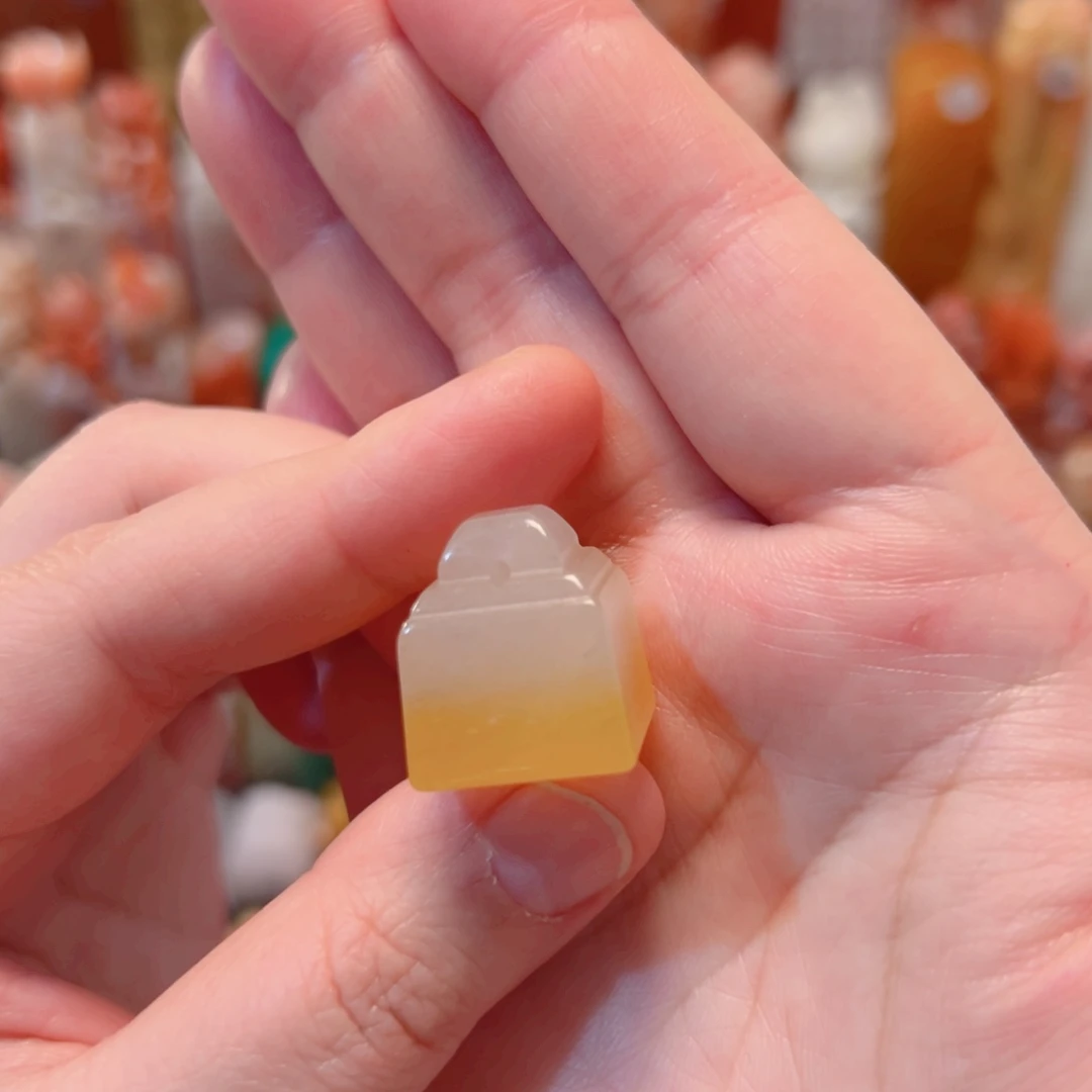 大糖手工篆刻器皿包手工刻字1.8厘米