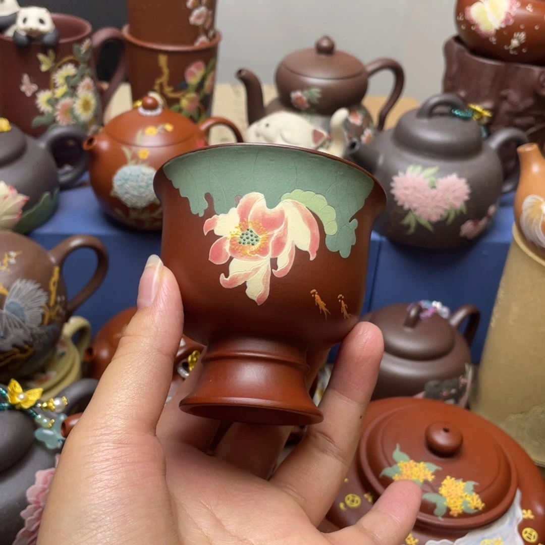 茶杯紫砂紫砂主人杯100c c