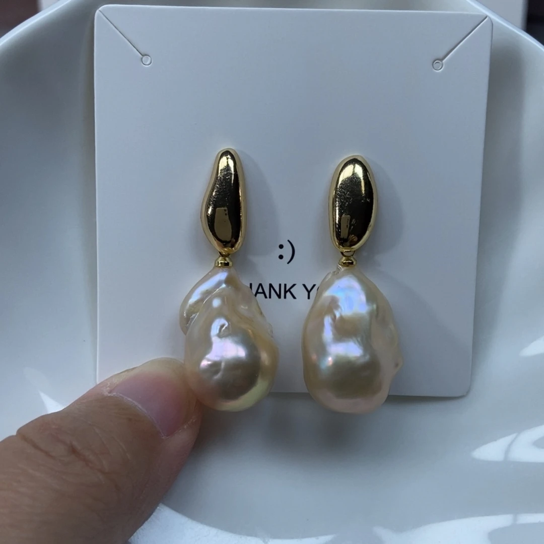 淡水珍珠耳饰合金福利287