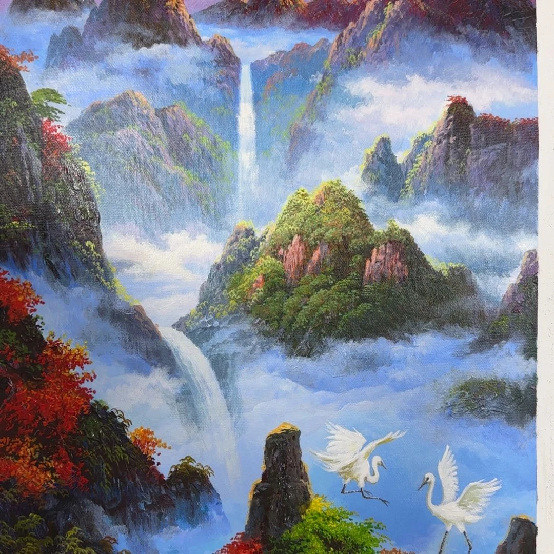 油画加油加油努力加油加油