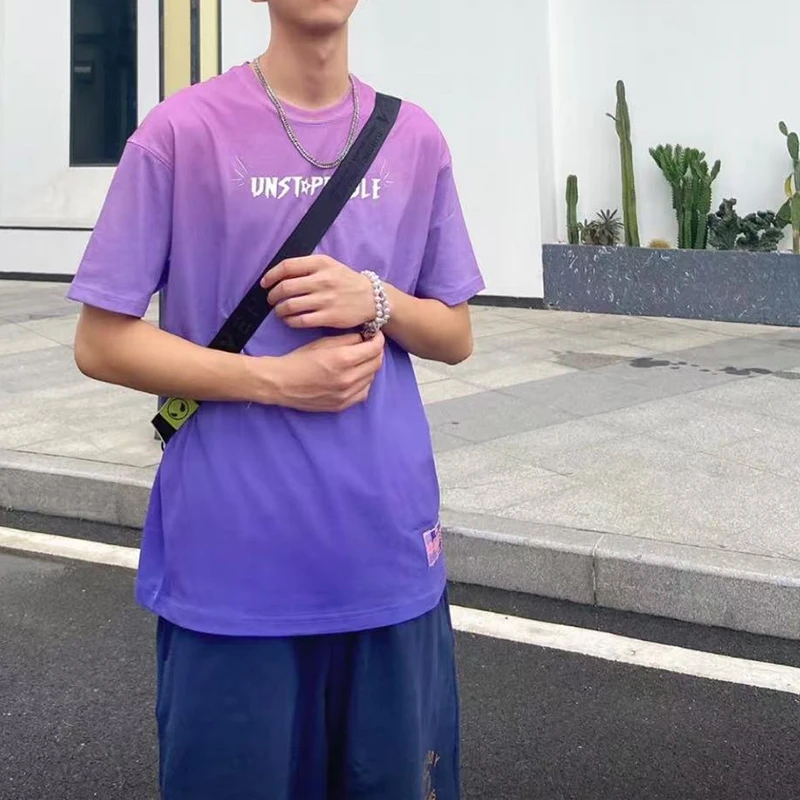 （直播）李宁LNG中国选手高端系列渐变色短袖T恤电竞文化衫LHSR011