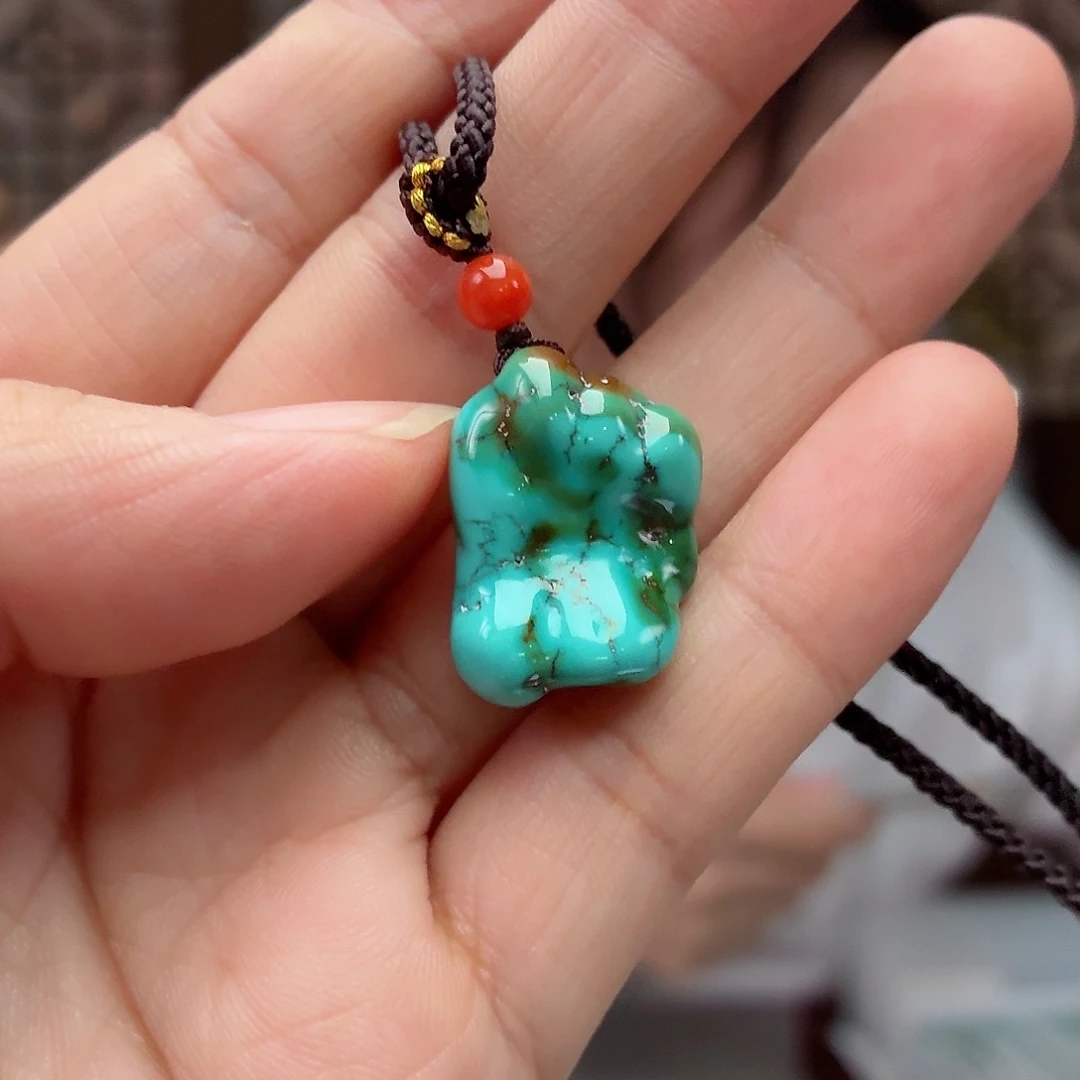 未镶嵌绿松石珠宝奇石