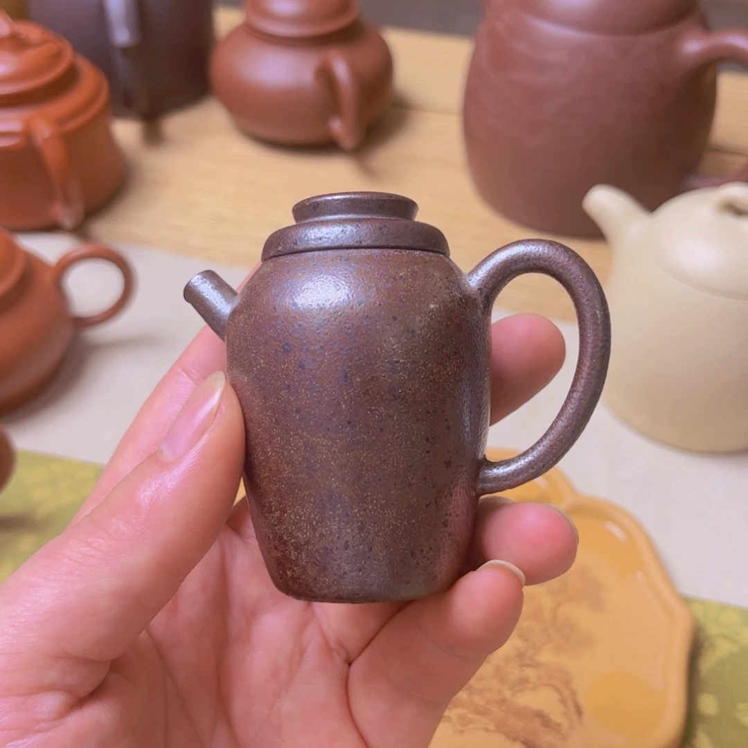 茶壶段泥皮*丘柴烧青段