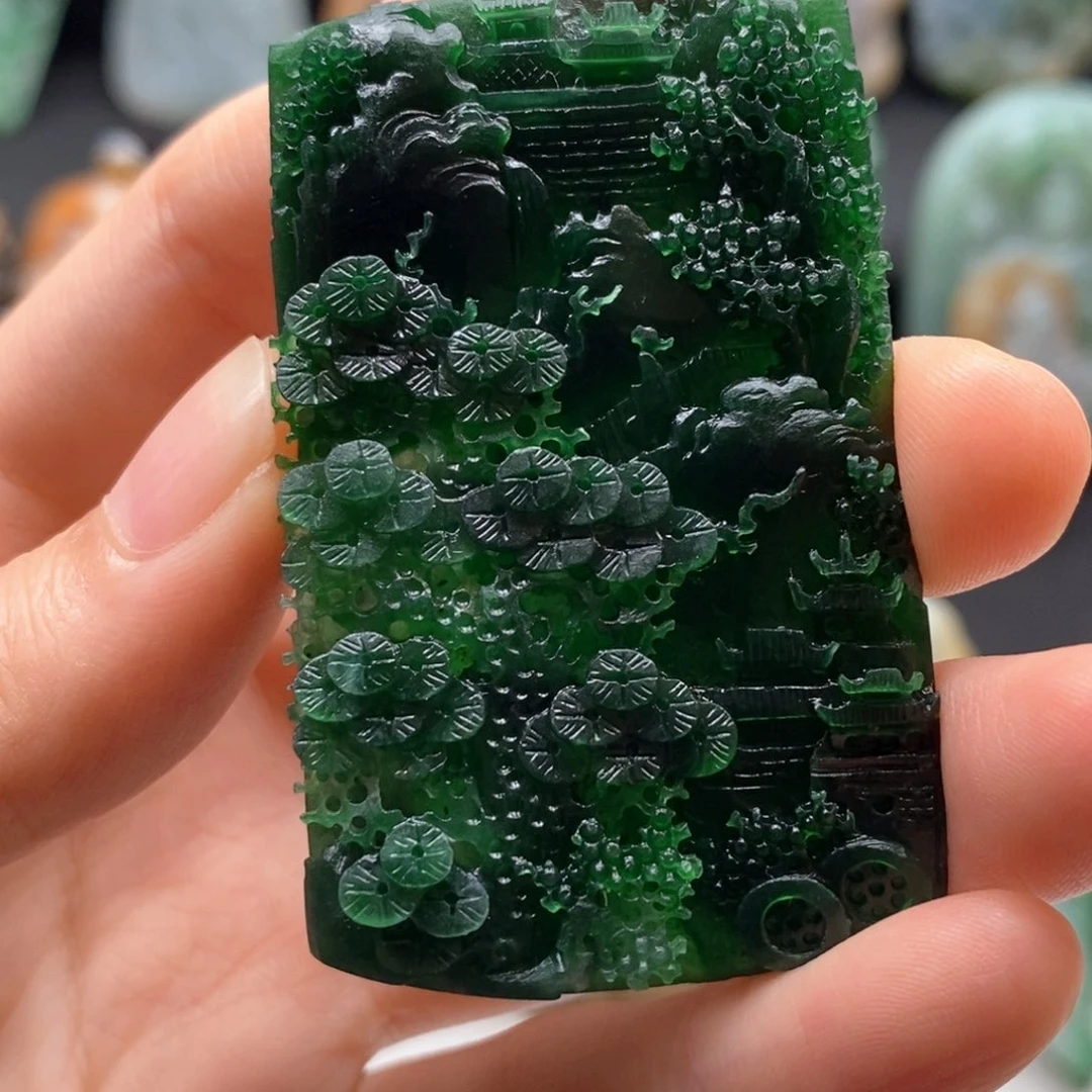 定制翡翠未镶嵌翡翠