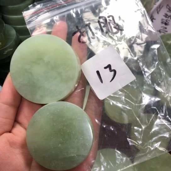 蛇纹石玉天然岫玉成品手镯心未镶嵌