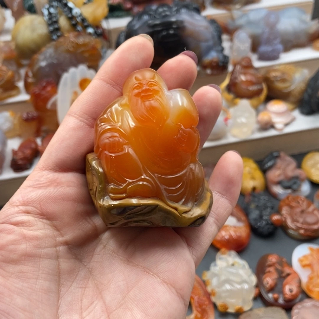 玛瑙/玉髓未镶嵌挂件