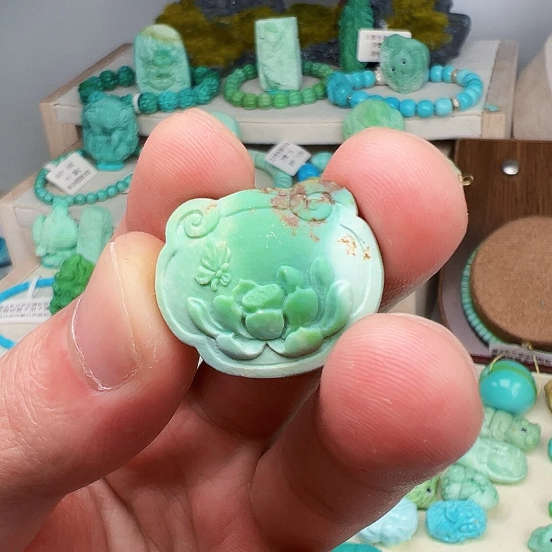 未镶嵌绿松石主播夏