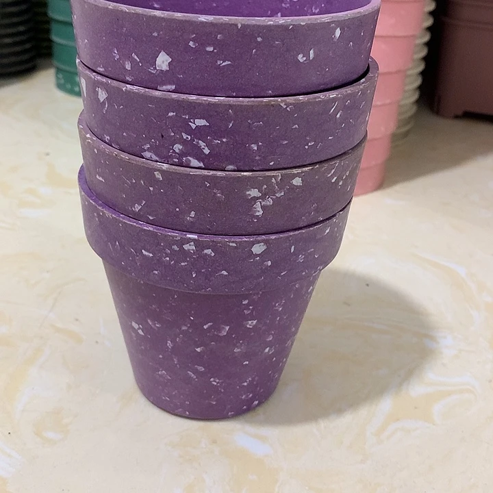 仿陶瓷10.5口紫色4个
