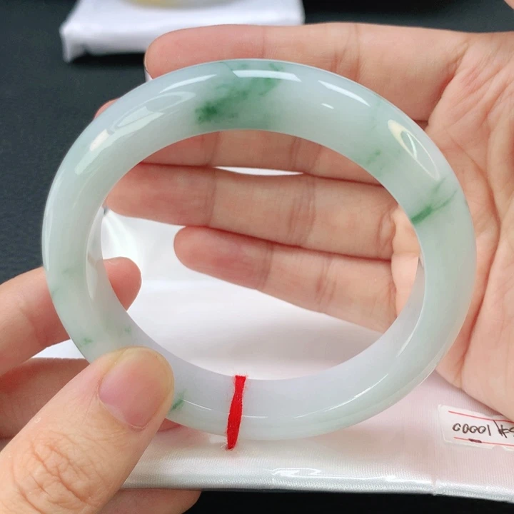 翡翠手镯未镶嵌缅甸56.5