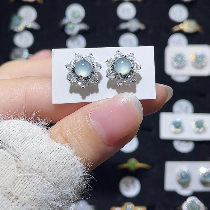 翡翠未镶嵌戒指戒指