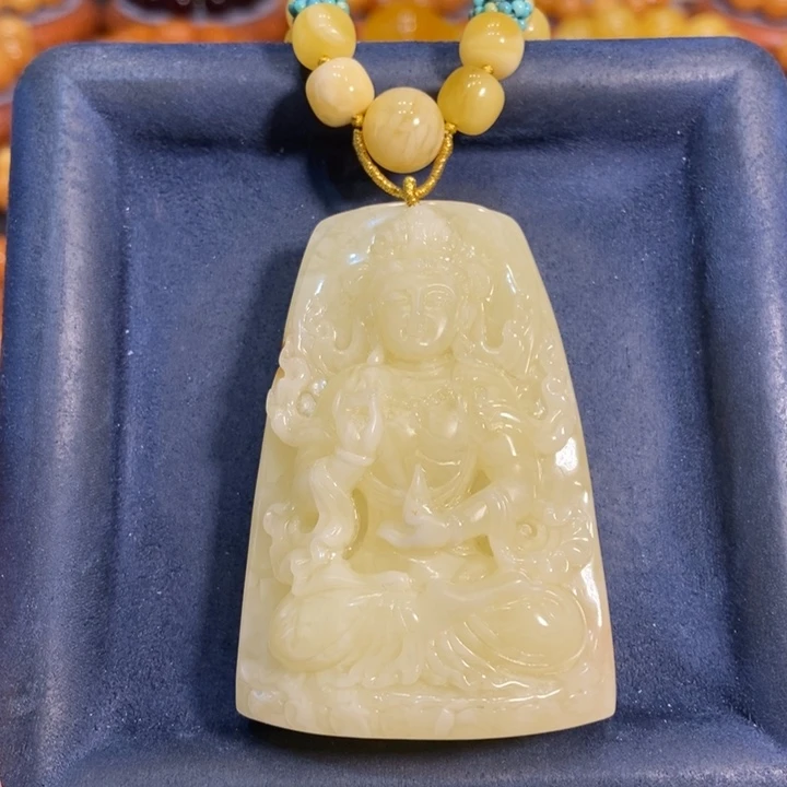 蜜蜡颈饰未镶嵌蜜蜡