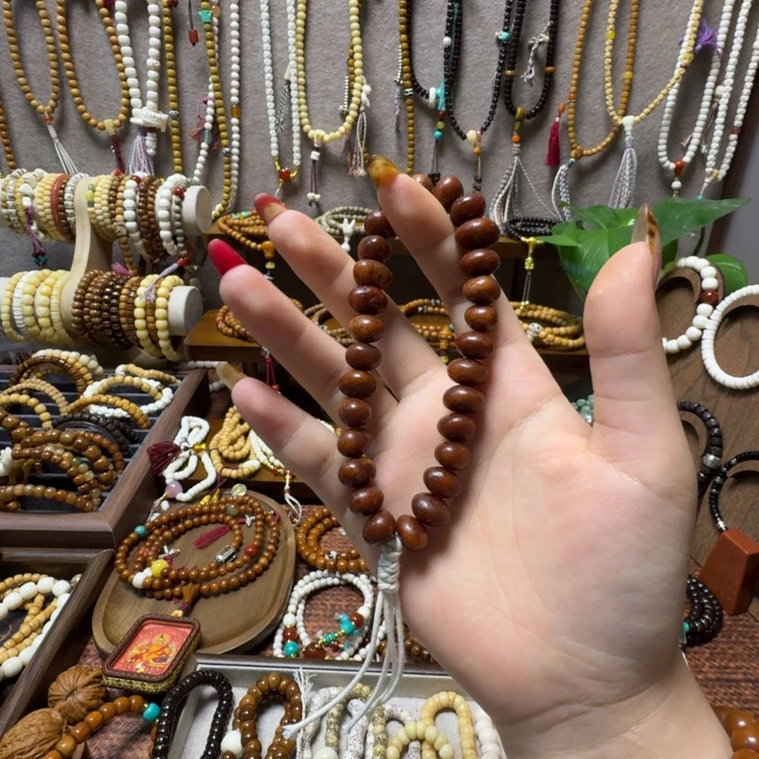 星月菩提吊坠星月文玩手把件