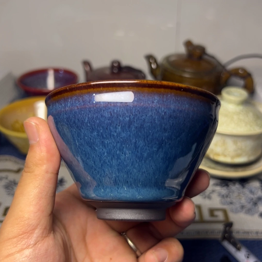 建阳建盏喝茶主人杯