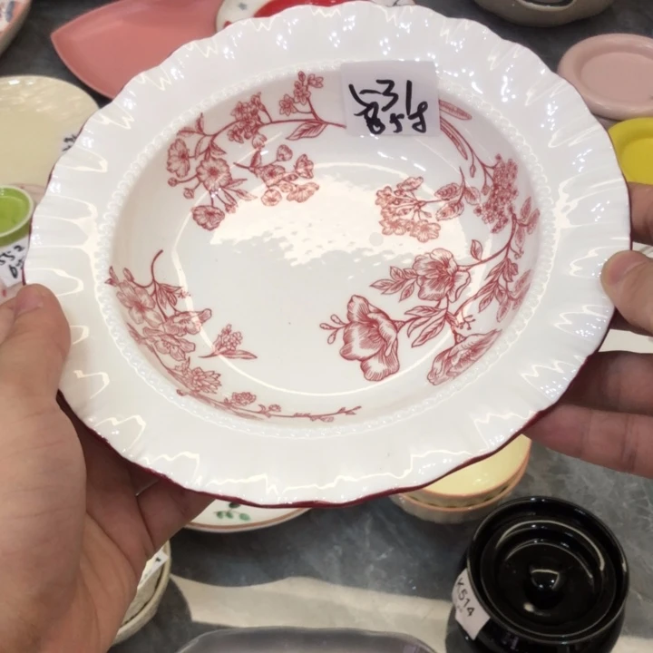 陶瓷微瑕盘碗碟介意勿拍